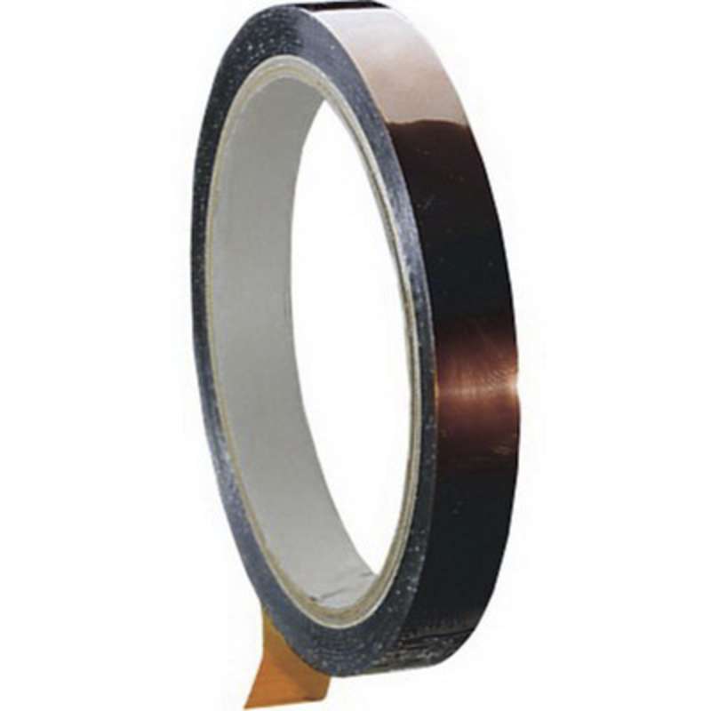 Kapton® T-805 High Temperature Masking Disc Tape, 1 in x 36 yds x 2 mil, 1EA